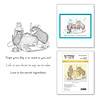 Spellbinders House-Mouse Heart and Soul Cling Rubber Stamps Secret Ingredient (RSC-064)