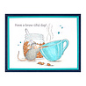 Spellbinders House-Mouse Heart and Soul Cling Rubber Stamps Brew-tiful Day (RSC-063)