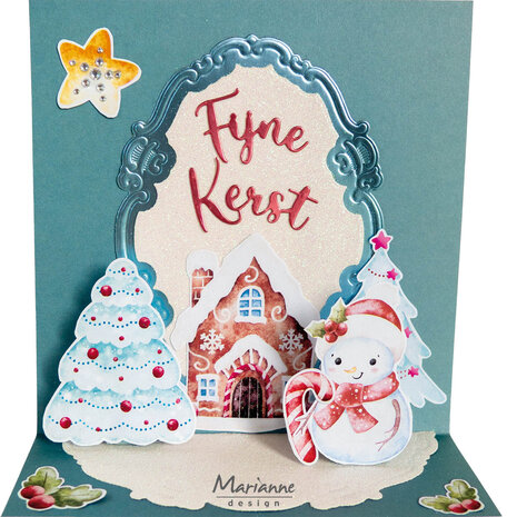 Marianne Design Die-cuts Gingerbread Christmas (24pcs) (VK9642)