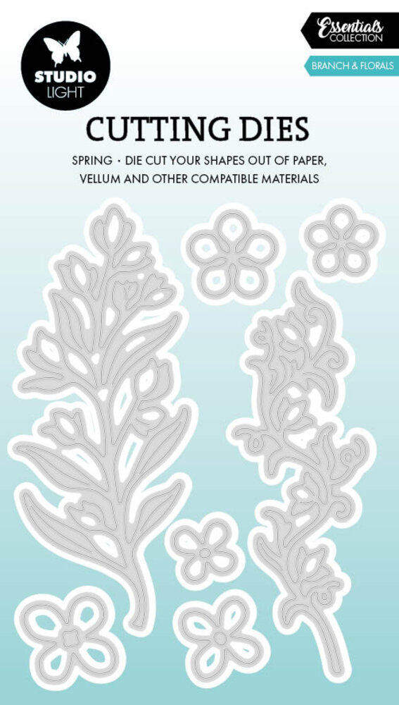 Studio Light Branch & Florals Essentials Cutting Dies (SL-ES-CD1076)