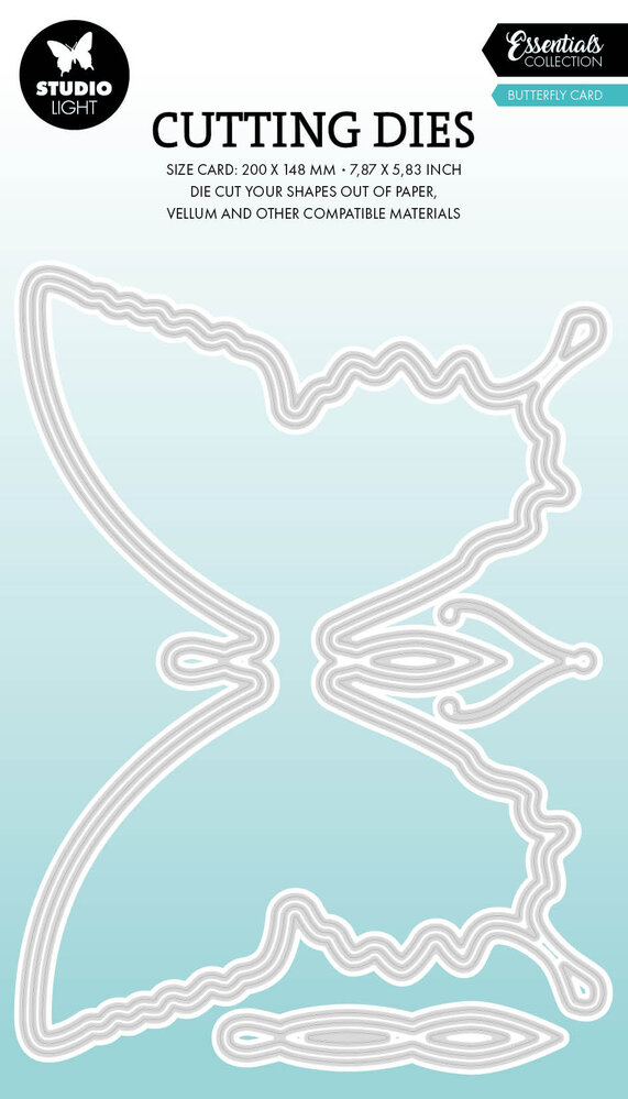 Studio Light Butterfly Card Essentials Cutting Dies (SL-ES-CD1074)