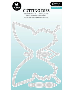Studio Light Butterfly Card Essentials Cutting Dies (SL-ES-CD1074)