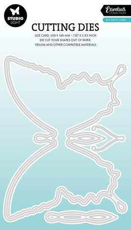 Studio Light Butterfly Card Essentials Cutting Dies (SL-ES-CD1074)