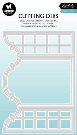 Studio Light Window Card Essentials Cutting Dies (SL-ES-CD1073) Studio Light Window Card Essentials Cutting Dies (SL-ES-CD1073)