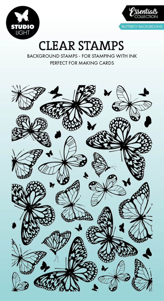 Studio Light Butterfly Background Essentials Clear Stamps (SL-ES-STAMP919) Studio Light Butterfly Background Essentials Clear Stamps (SL-ES-STAMP919)