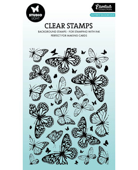 Studio Light Butterfly Background Essentials Clear Stamps (SL-ES-STAMP919)