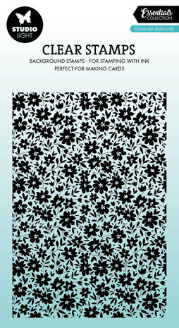 Studio Light Flower Background Essentials Clear Stamps (SL-ES-STAMP918) Studio Light Flower Background Essentials Clear Stamps (SL-ES-STAMP918)