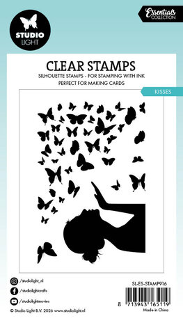Studio Light Kisses Essentials Clear Stamps (SL-ES-STAMP916)