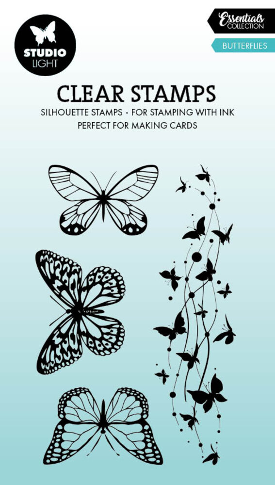Studio Light Butterflies Essentials Clear Stamps (SL-ES-STAMP915)