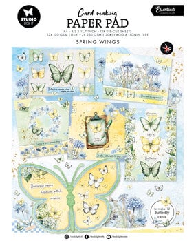 Studio Light Spring Wings Card Making Paper Pad (SL-ES-CMP24)