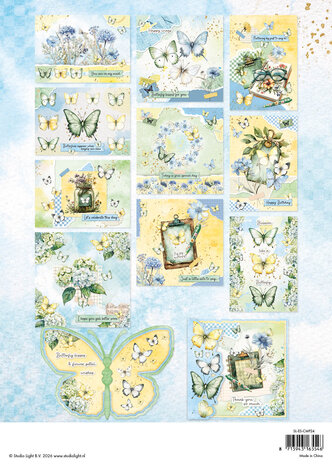 Studio Light Spring Wings Card Making Paper Pad (SL-ES-CMP24) Studio Light Spring Wings Card Making Paper Pad (SL-ES-CMP24)