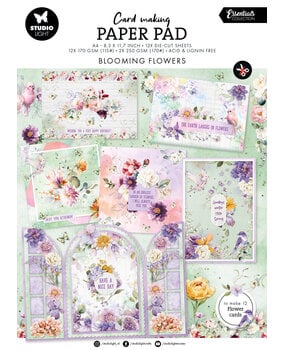 Studio Light Blooming Flowers Card Making Paper Pad (SL-ES-CMP25)