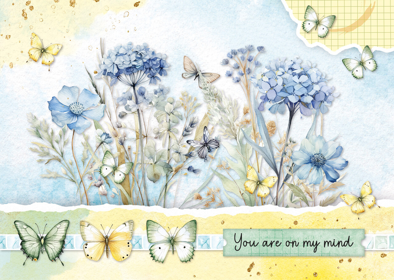 Studio Light Spring Wings Card Making Paper Pad (SL-ES-CMP24) Studio Light Spring Wings Card Making Paper Pad (SL-ES-CMP24)