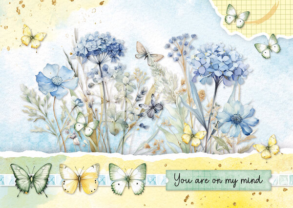 Studio Light Spring Wings Card Making Paper Pad (SL-ES-CMP24) Studio Light Spring Wings Card Making Paper Pad (SL-ES-CMP24)