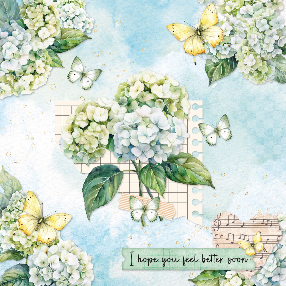 Studio Light Spring Wings Card Making Paper Pad (SL-ES-CMP24) Studio Light Spring Wings Card Making Paper Pad (SL-ES-CMP24)