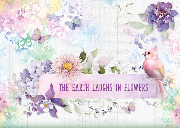 Studio Light Blooming Flowers Card Making Paper Pad (SL-ES-CMP25)