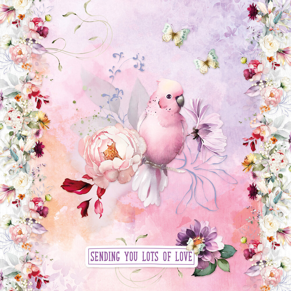 Studio Light Blooming Flowers Card Making Paper Pad (SL-ES-CMP25)