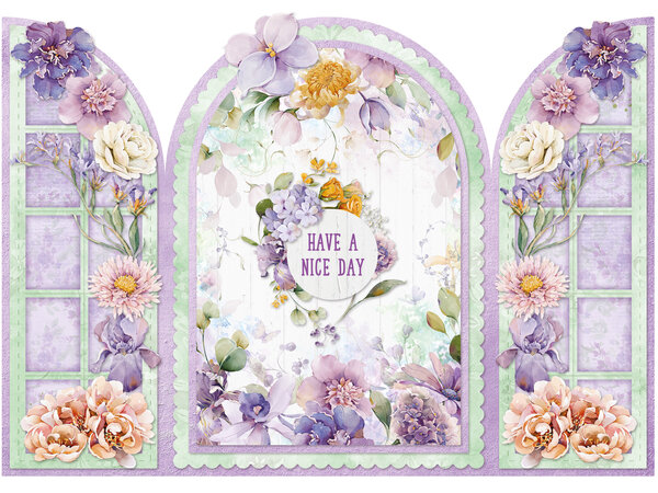 Studio Light Blooming Flowers Card Making Paper Pad (SL-ES-CMP25)