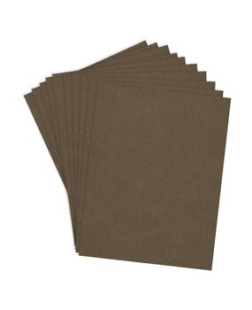 Spellbinders Truffle 8.5x11 Inch ColorWheel Cardstock (10 Sheets) (CS-8-144)