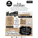 Studio Light Nederlandse Kerstteksten Christmas Stickers (SL-ES-STIC40)