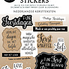 Studio Light Nederlandse Kerstteksten Christmas Stickers (SL-ES-STIC40)
