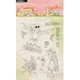 Studio Light Spring Meadow Clear Stamp Spring Girls (SL-SM-STAMP772) (DISCONTINUED)