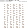 Simple and Basic Matte Enamel Dots Beige (77pcs) (SBA052)