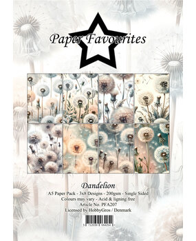 Paper Favourites Dandelion A5 Paper Pad (PFA207)