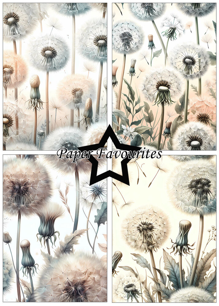 Paper Favourites Dandelion A5 Paper Pad (PFA207)