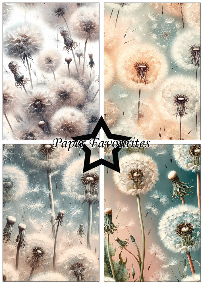 Paper Favourites Dandelion A5 Paper Pad (PFA207)