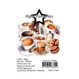 Paper Favourites Die-Cuts A7 Coffee (20pcs) (PFD040)