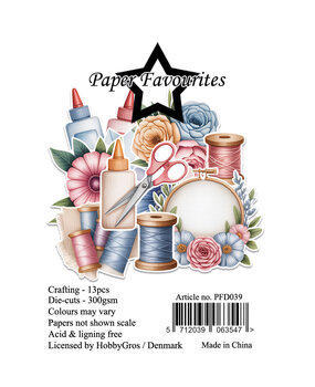 Paper Favourites Die-Cuts A7 Crafting (13pcs) (PFD039)