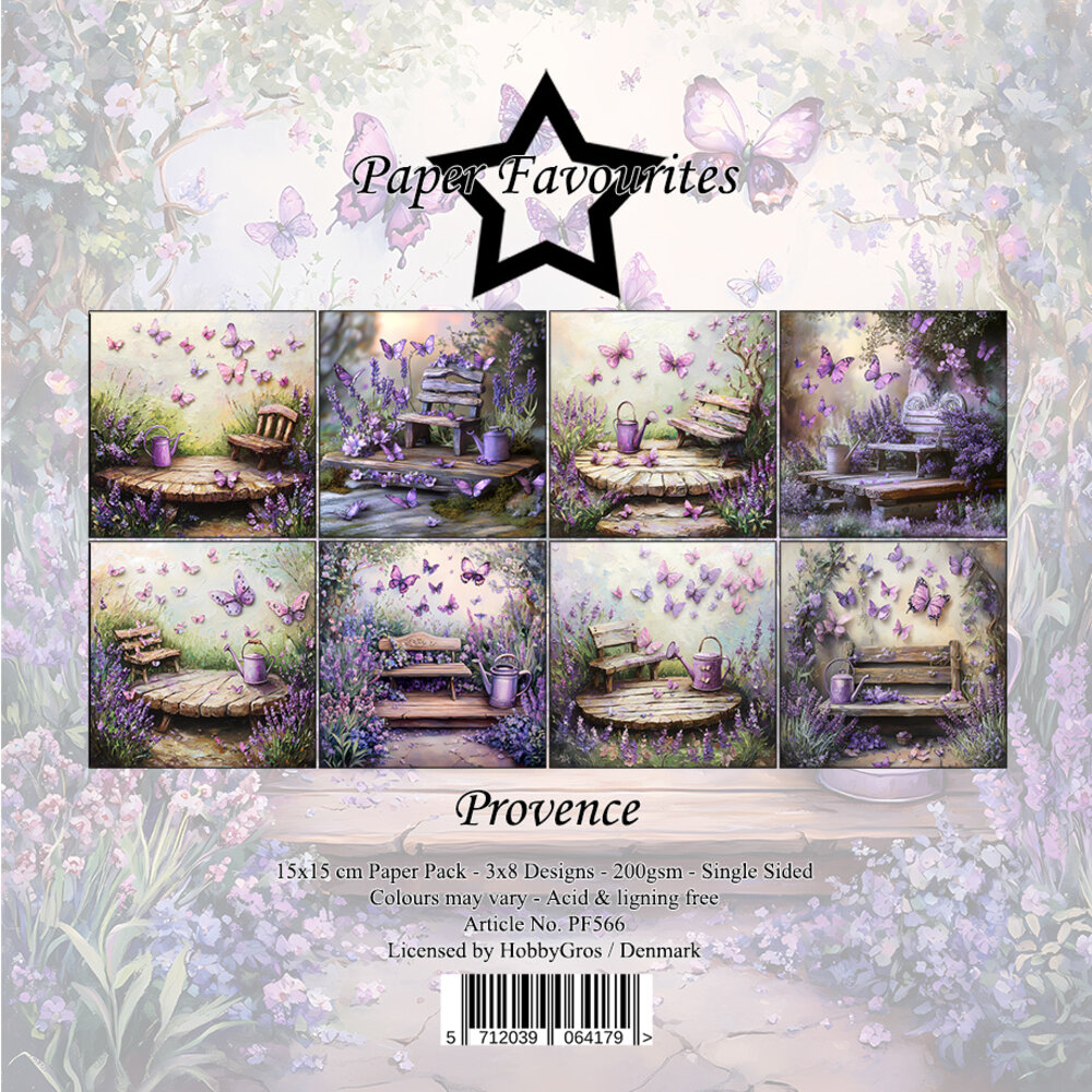 Paper Favourites Provence 6x6 Inch Paper Pad (PF566)