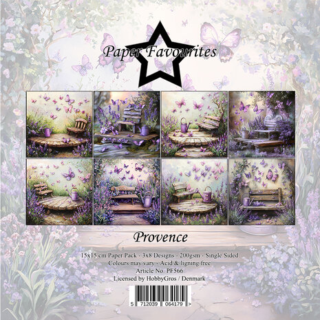 Paper Favourites Provence 6x6 Inch Paper Pad (PF566)