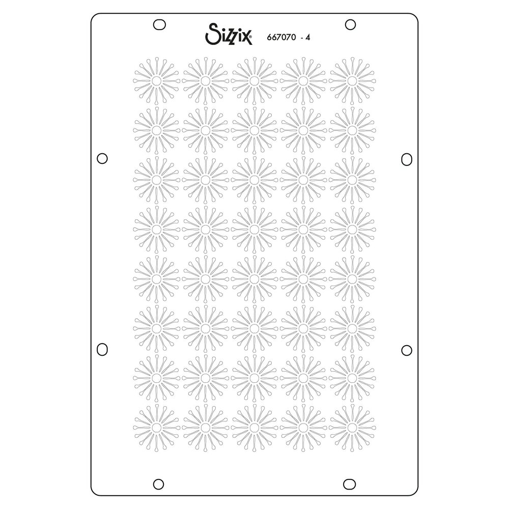 Sizzix Stencil A5 by Vicki Boutin Buildables Backgrounds #1 (4pcs) (667070) Sizzix Stencil A5 by Vicki Boutin Buildables Backgrounds #1 (4pcs) (667070)
