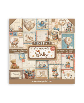 Stamperia Baby 12x12 Inch Mini Pad (6pcs) (SBBM001)