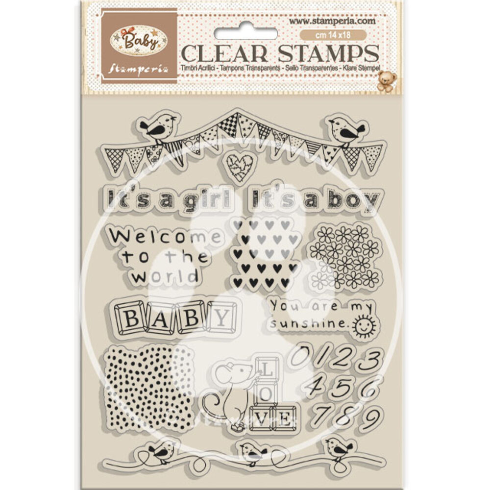 Stamperia Baby Clear Stamp (WTK235)