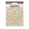 Stamperia Baby Decorative Chips Heart and Bears (SCB283)