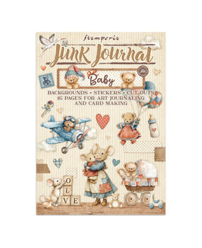 Stamperia Baby Junk Journal Stickers, Backgrounds, Cut-Outs (SBJK12)