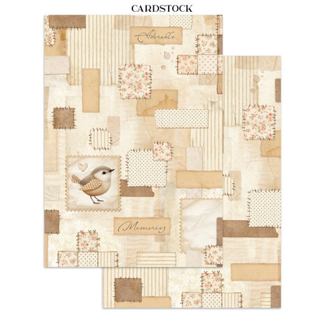 Stamperia Baby Junk Journal Stickers, Backgrounds, Cut-Outs (SBJK12)