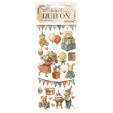 Stamperia Family Rub-On 8,33x2,36 Inch Party (DFLRB215)