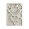 Stamperia Family A5 Silicon Mould Hearts (KACMA600)