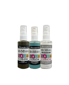 Stamperia Family Aquacolor Paint Kit (3pcs) (KAQXFL)