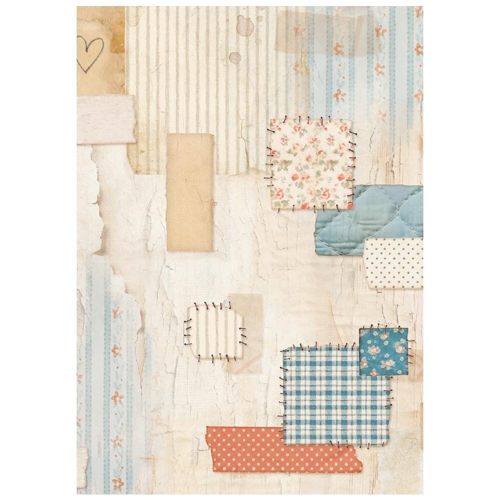 Stamperia Family A6 Rice Paper Backgrounds (8pcs) (DFSAK6049)