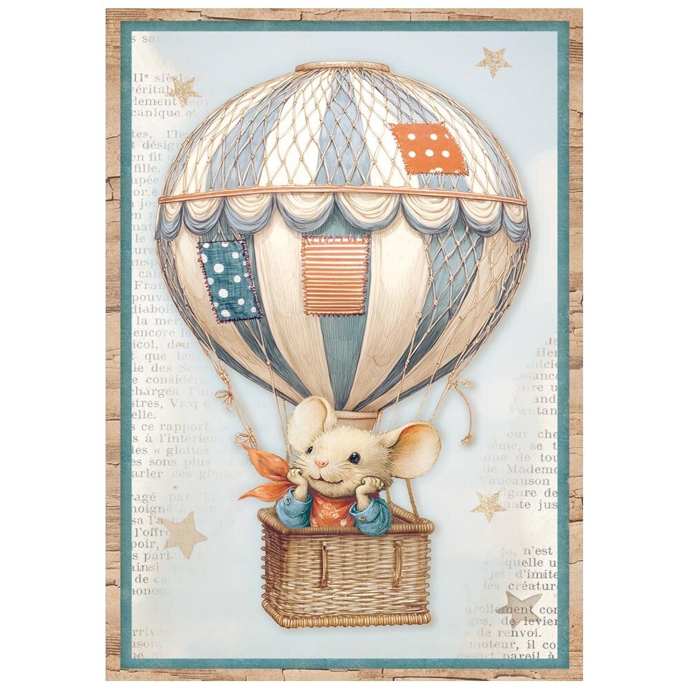 Stamperia Family A6 Mini Rice paper (8pcs) (DFSA6X03) Stamperia Family A6 Mini Rice paper (8pcs) (DFSA6X03)