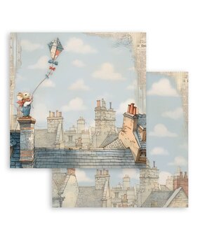 Stamperia Family 12x12 Inch Paper Sheet Kite (10pcs) (SBB1116)