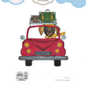 Elizabeth Craft Designs Dog Days Dies Car (2330)