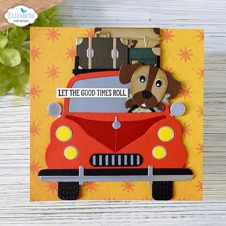 Elizabeth Craft Designs Dog Days Dies Car (2330)