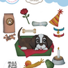 Elizabeth Craft Designs Dog Days Dies Dog Accessories (2326)