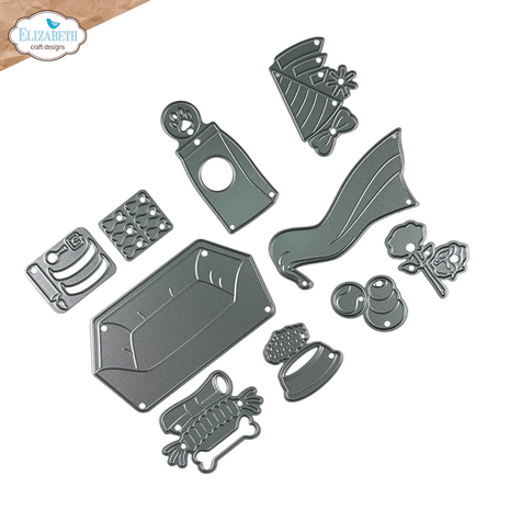 Elizabeth Craft Designs Dog Days Dies Dog Accessories (2326)